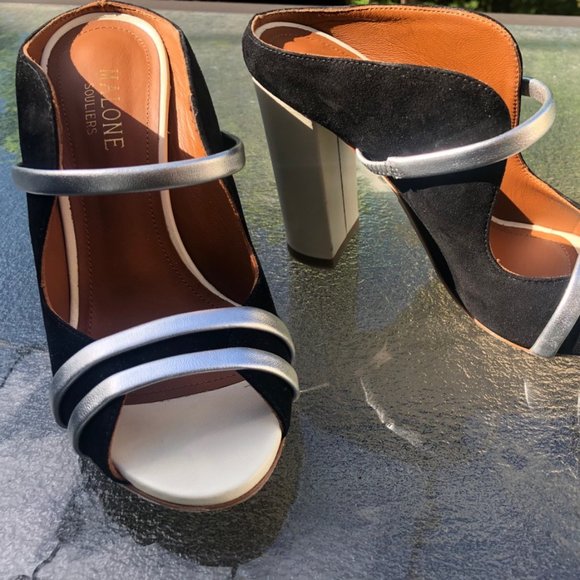 Malone Souliers 70mm mules  US5.5/35.5/ - Picture 3 of 9